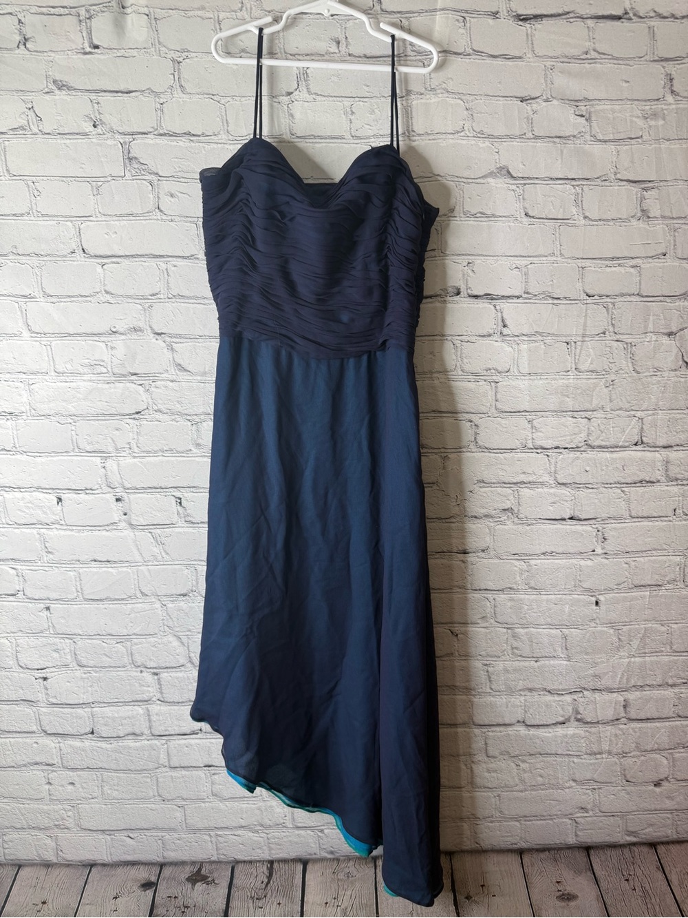 Vintage worth silk dress size 8 - Picture 4 of 9